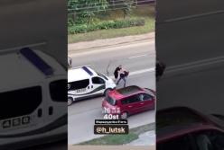 В Луцке избили водителя маршрутки (видео)