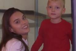 "Мисс Украина" впервые после дисквалификации вышла на публику с намерением бороться (видео)