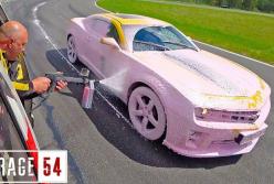 В Сети показали, как вымыть автомобиль на полном ходу (видео)