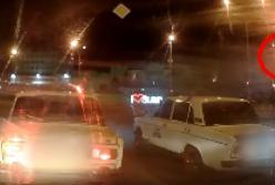 В Сумах пьяный водитель утверждал, что он - трезвый (видео)