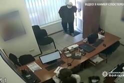 В Киеве задержали россиянина при ограблении аптеки (видео)