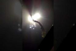 В России боевая ракета упала сразу после запуска (видео)