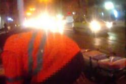 Как во Львове мужчина повесился на светофоре (видео)