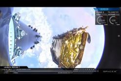 Снова не удалось при приземлении поймать обтекатель ракеты Falcon 9 (видео)