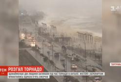 Пять торнадо облетело Анталию (видео)