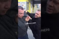 В Днепре водитель маршрутки подрался с пассажиром (видео)