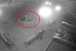 Под Киевом снова сломали фонтан (видео)