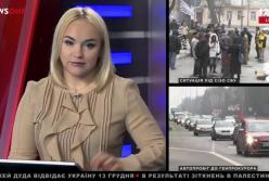 Что "отмочила" ведущая после слов Порошенка (видео)