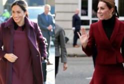 Слишком короткая юбка: Кейт Мидлтон и Меган Маркл нагло нарушили протокол (видео)