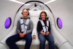 Hyperloop впервые испытали с пассажирами (видео)