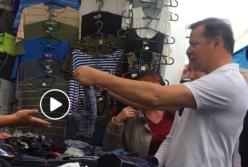Ляшко купил на базаре трусы на День Конституции и оденет их в Раду (видео)