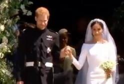 Самые главные моменты свадьбы года: Меган Маркл и принц Гарри повенчались (видео)