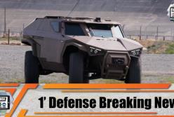 Создан броневик, который ездит боком (видео)