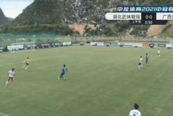 В Китае вратарь забил гол на первой минуте со своей половины (видео)