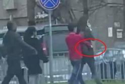 На видео сняли "работу" воров на улице Киева (видео)