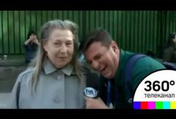 Российская пенсионерка стала звездой бразильского телеканала на мундиале (видео)
