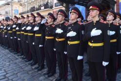 Торжественный парад ко Дню защитника Украины (видео)