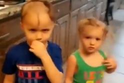 Мама оставила детей на 10 минут: один из них нашел машинку для стрижки... (видео)