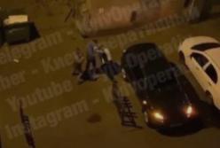 В центре Киева устроили драку из-за девушки (видео)