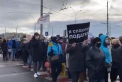 Предприниматели блокируют дороги в регионах (видео)