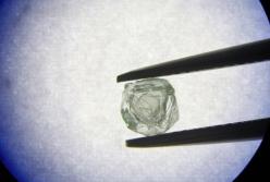 Уникальный алмаз-матрешка обнаружен в Якутии (видео)