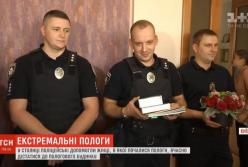 В Киеве женщина чуть-ли не родила в пробке (видео)