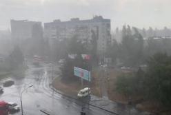 Одессу затопил грозовой ливень (видео)