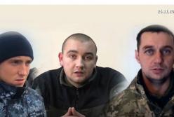 Кадры допроса 3-х украинских задержанных моряков (видео)