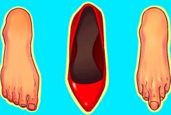 6 типов обуви, которые категорически нельзя носить! (видео)