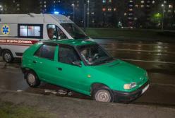 В Киеве легковушка насмерть сбила девушку (видео)