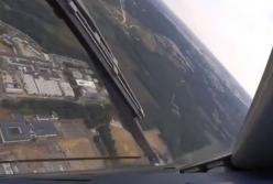 Демонстрационный полет украинского Ан-178 в небе над Лондоном (видео)