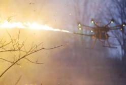 Дрон-огнемет прошел свое первое тестирование (видео)