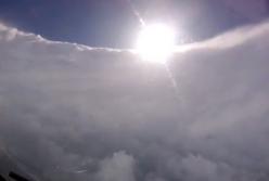 Видео мощнейшего урагана Дориан изнутри (видео)