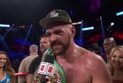 "Ты следующий, бомж": Фьюри вызвал на реванш Уайлдера (Видео)