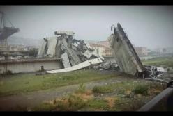 В Италии обрушился мост. Есть жертвы (видео)