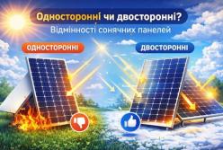 Односторонні чи двосторонні: експерт наочно пояснив ключові відмінності сонячних панелей для початківців