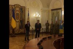 Совместный брифинг Надежды Савченко и Петра Порошенко: полное видео