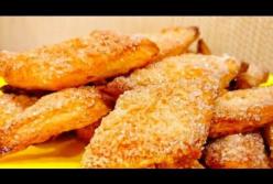 Вкусное печенье за 3 минуты из ничего (видео)