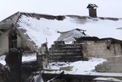 На Львовщине взорвался дом, хозяин погиб (видео)