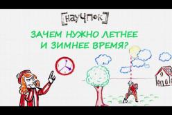 Когда переводим часы на зимнее время в Украине (видео)