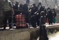 Ночью жители Умани не пускали хасидов в район паломничества (видео)