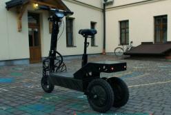 Во Львове изобретатели создали внедорожный самокат (видео)