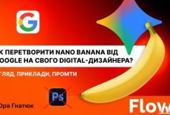 Nano Banana: як перетворити AI-модель від Google на свого digital-дизайнера? Огляд, приклади, промти