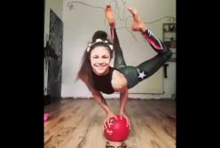 Невероятная гибкость и балансировка (видео)