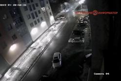 Появились кадры обстрела внедорожника в Днепре из РПГ (видео)