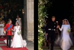 3 королевские свадьбы тогда и сейчас: Принцесса Диана, Кейт Миддлтон и Меган Маркл (видео)