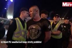 На болельщиков "Ливерпуля" в Киеве напали хулиганы (видео)
