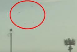 Женщина сняла на видео НЛО, пока стояла на светофоре (видео)