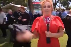 В Австралии мужчина снял штаны в прямом эфире (видео)