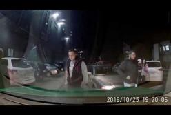 В Черкассах таксисты устроили разборки с водителем конкурентом (видео)